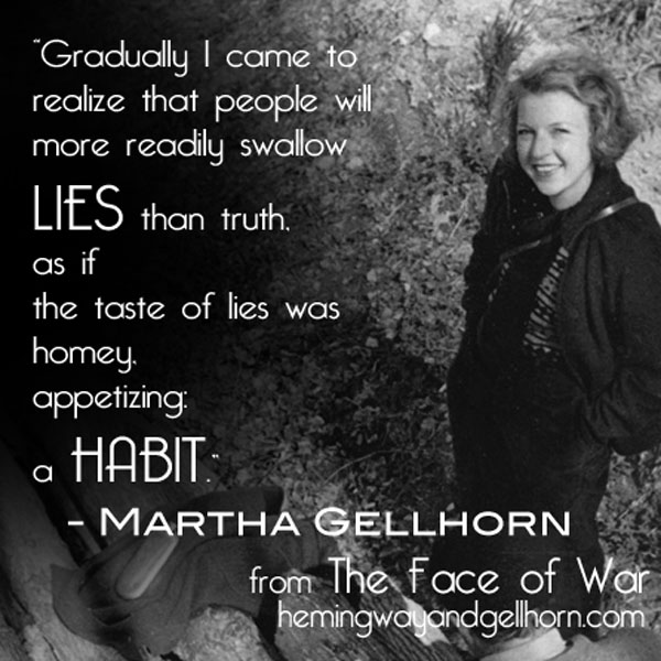 Gellhorn Lies Quote